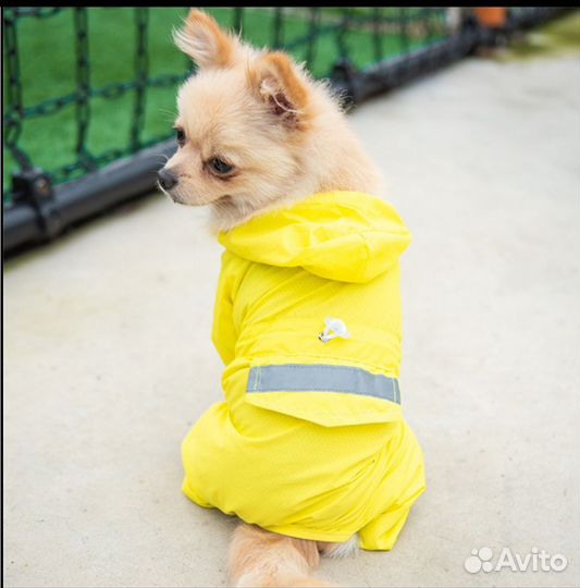 Комбинезон-дождевик для собак