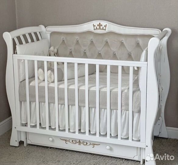 Детская кровать с матрасом