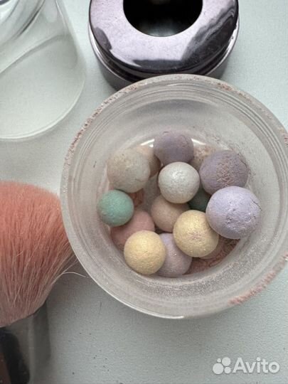 Guerlain meteorites пудра 01 teint rose б/у