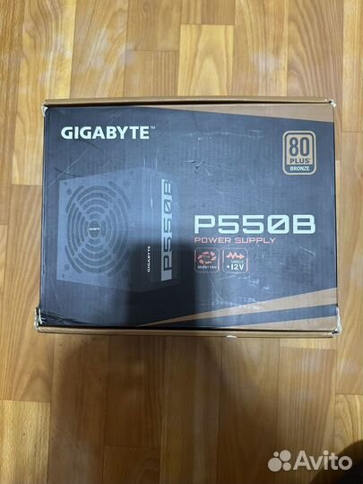 Блок питания 550w 80+ bronze gigabyte