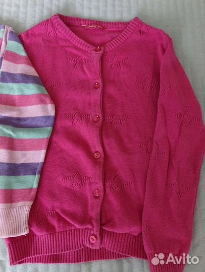 Вещи на девочку комбинезон платья кофта 110-116см