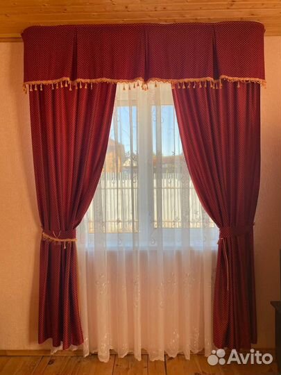 Шторы тюль бу