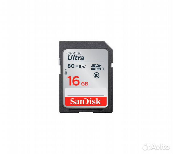 Карта памяти SanDisk sdhc Ultra Class 10 UHS-I U1