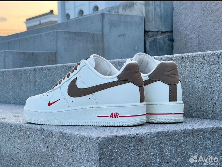 Кроссовки мужские Nike Air Force 1 Yohood Rice