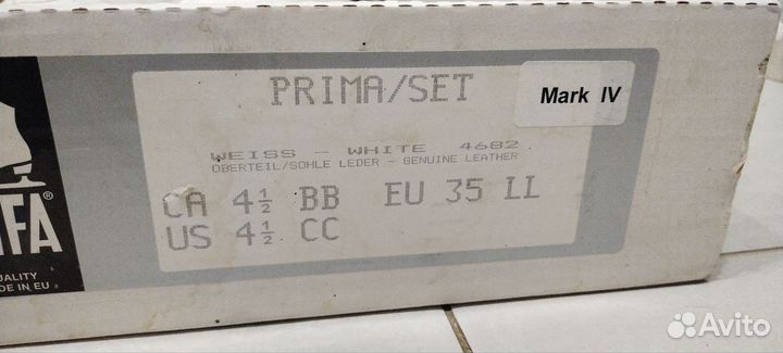 Коньки фигурные wifa 35