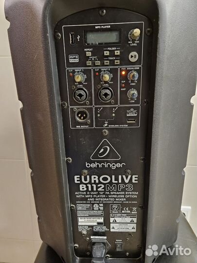 Behringer eurolive b112mp3