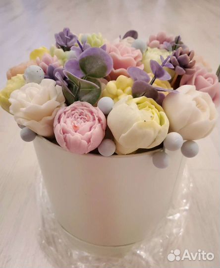 Мыльные букеты