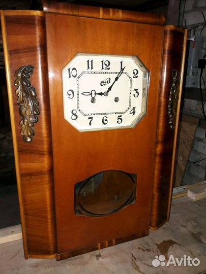 Часы очз настенные с двойным боем