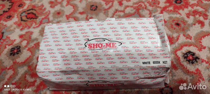 Комплект ксенон H27 6000K + розжиг