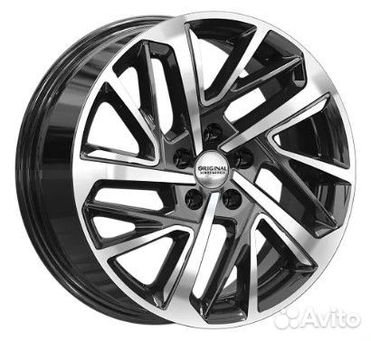 Скад KL-372 : 7x17 5*114.3 Et:50 Dia:54.1 алмаз