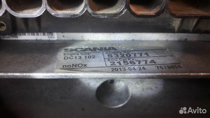 Scania Блок управления двигателем