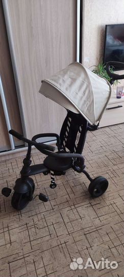 Трехколесный велосипед-коляска happy baby