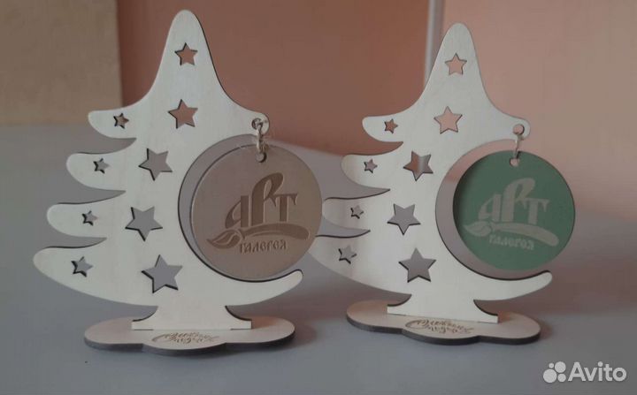 Новогодние украшения под покраску