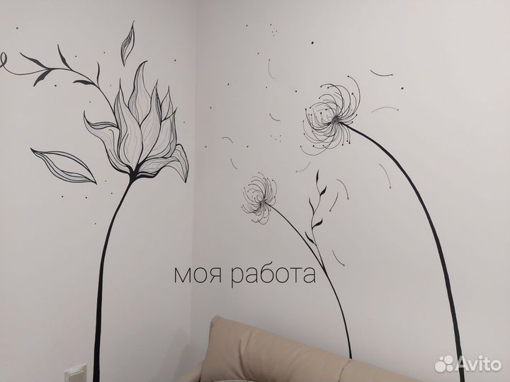 Художник, роспись стен, картины на заказ