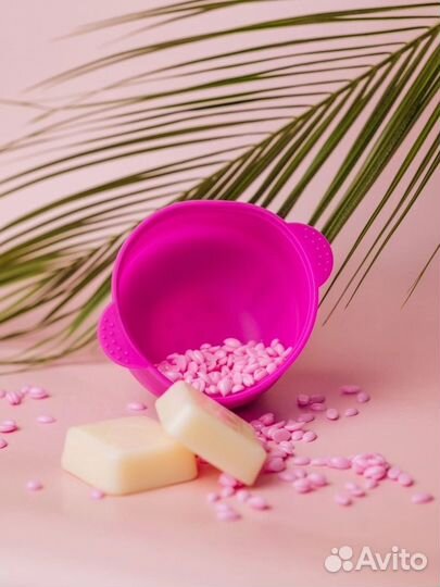 Силиконовая чаша для воскоплава и свч