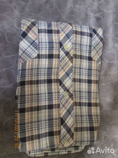 Мужская рубашка в клетку, СССР