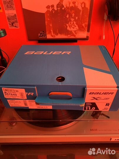 Коньки хоккейные детские bauer размер R11