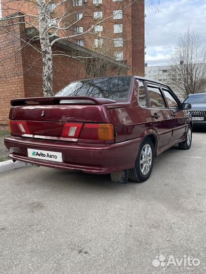 ВАЗ 2115 Samara 1.5 МТ, 2004, 207 500 км