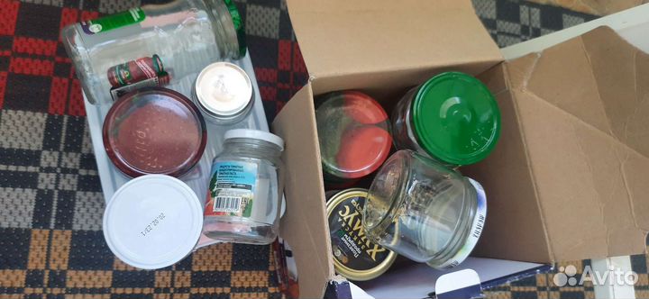 Банки стеклянные маленькие 0.2л +