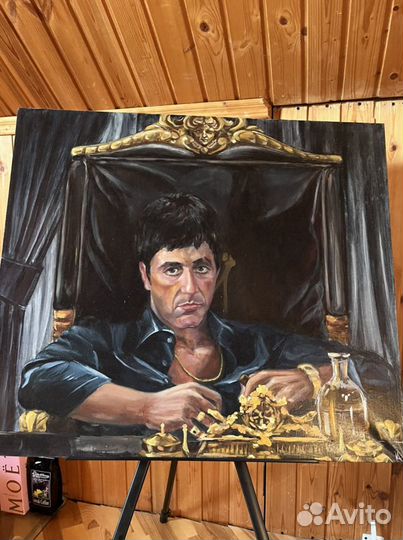 Тони монтана картина