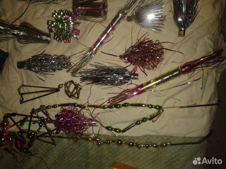 Елочные игрушки СССР