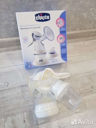 Молокоотсос ручной chicco brest pump