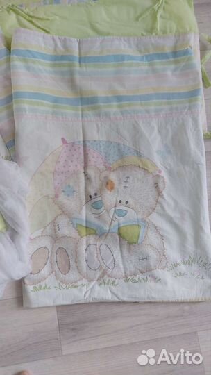 Бортики и балдахин в кроватку