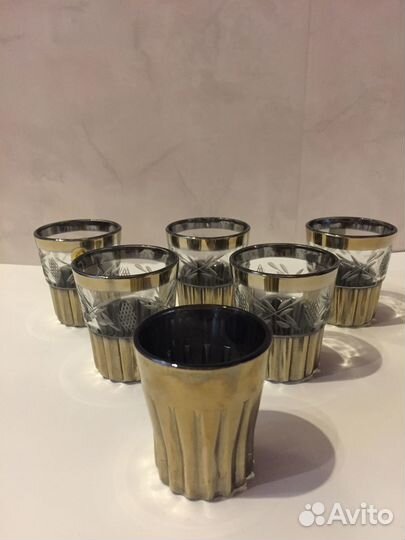 Набор стопок 6 штук, Гусь-Хрустальный