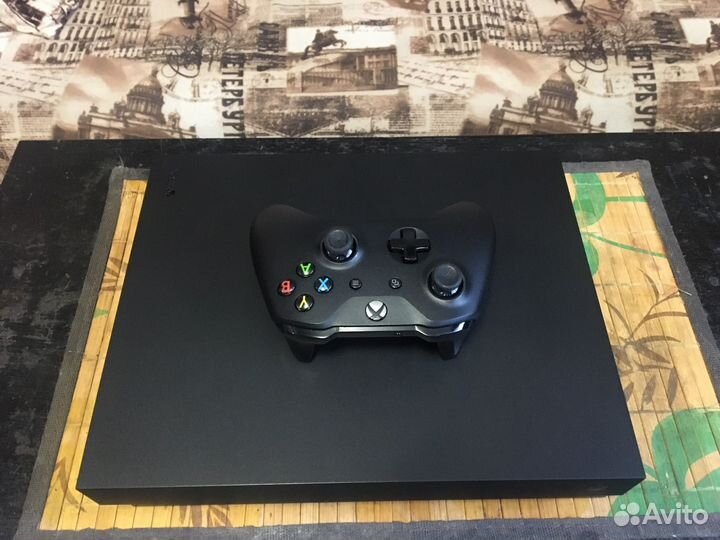 Xbox one x +60игр (обмен)