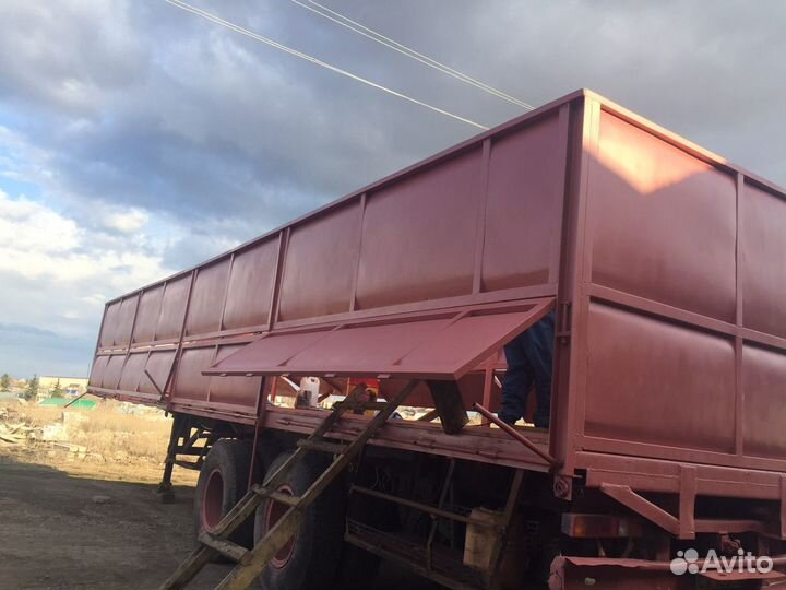 Полуприцеп бортовой МАЗ 938660, 2000