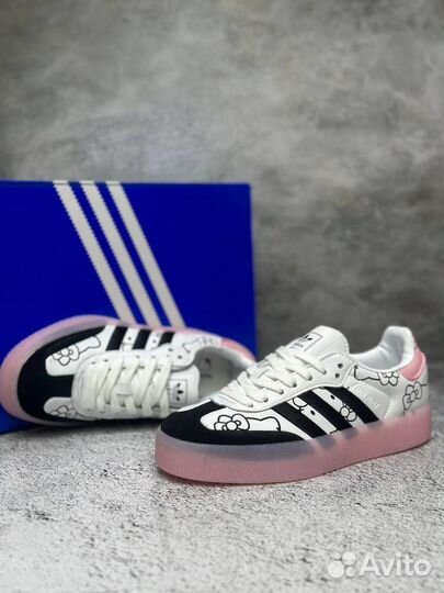 Кроссовки Adidas Samba Hello Kitty