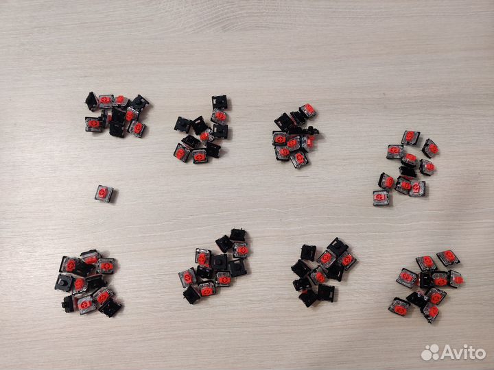 Gateron KS-27 свитчи переключатели красные