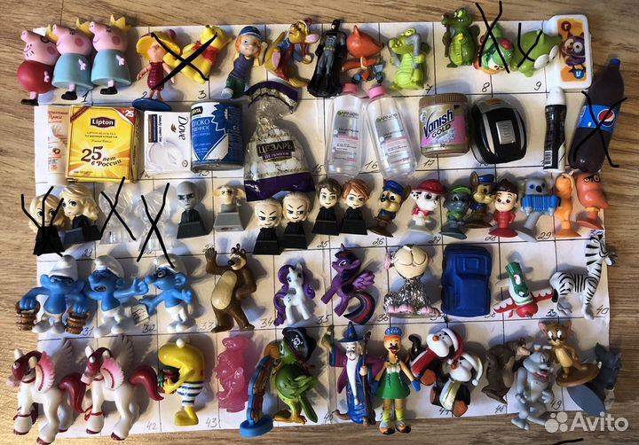 Большие киндер новые, пакетом Макдональдс, бургер