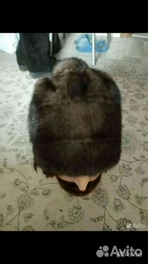 Норковая шапка Каляев 57-59 размер