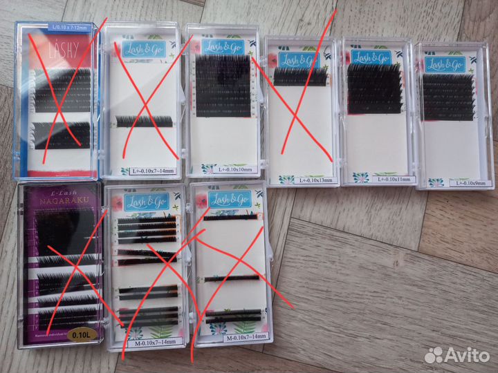 Ресницы для наращивания