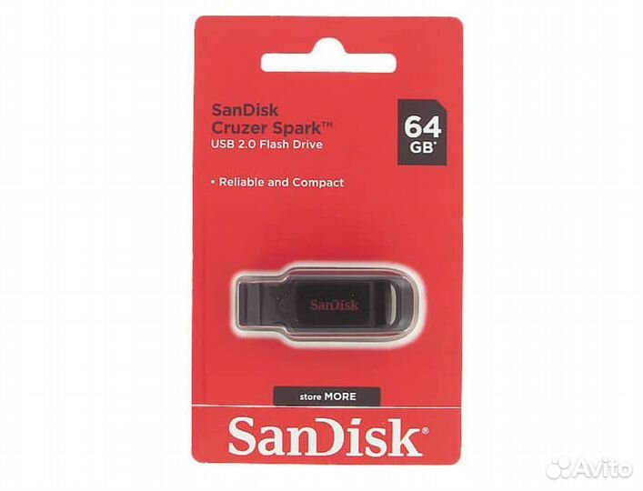 Flash Usb 2.0 SanDisk Cruzer Spark на 64GB