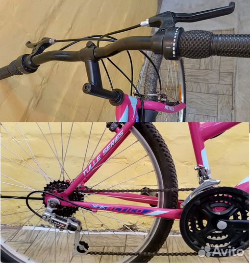 24 и 26 колесо. Отличное состояние велосипед