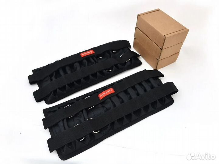 Утяжелители на руки или ноги 6кг, регулируемые 2шт