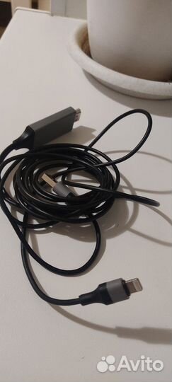 Адаптер Lightning hdmi USB для стриминга