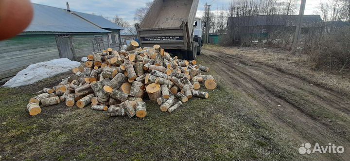 Дрова березовые чурками