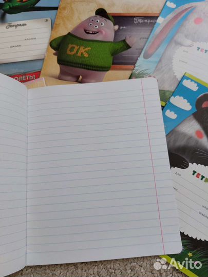 Тетради и набор для поделок