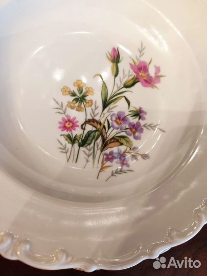 Тарелки салатники Кахла ГДР, Чехословакия, Польша