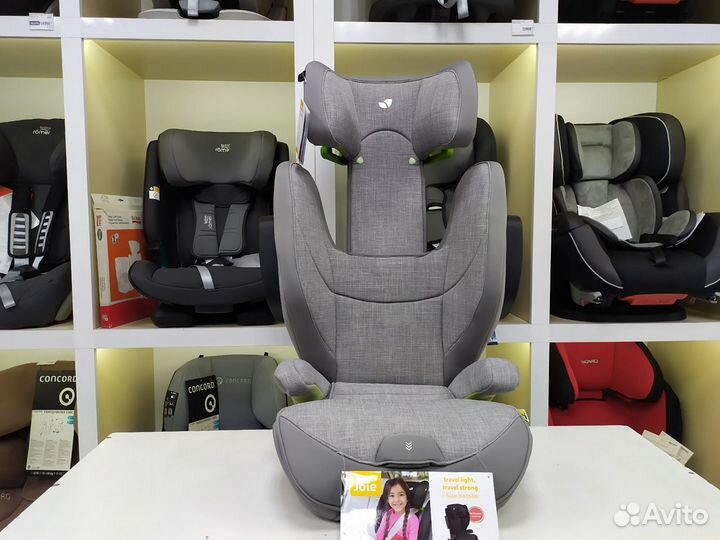 Автокресло 15-36кг Joie I - Traver Grey Isofix