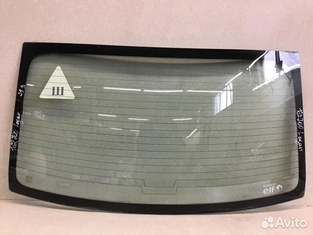 Стекло заднее Renault Logan 2005-2014