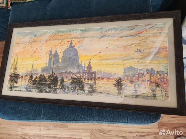 Картина Венеция пастель