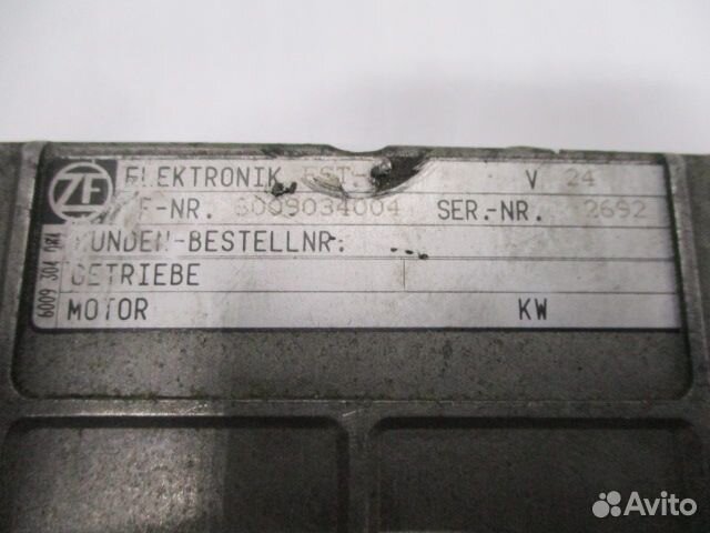 Блок управления кпп Bosch 0501206727