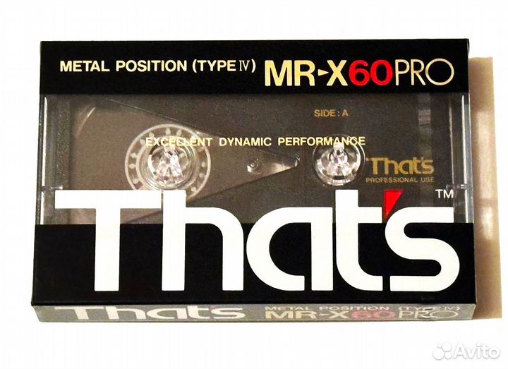 Кассеты аудио That,s MR-X PRO 60 Metal