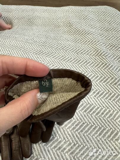 Перчатки женские натуральная кожа