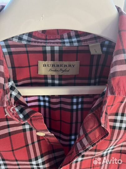 Burberry рубашка мужская