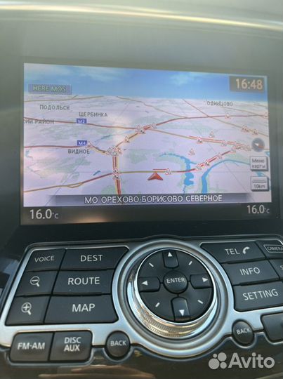 Обновление карт навигации infiniti/nissan